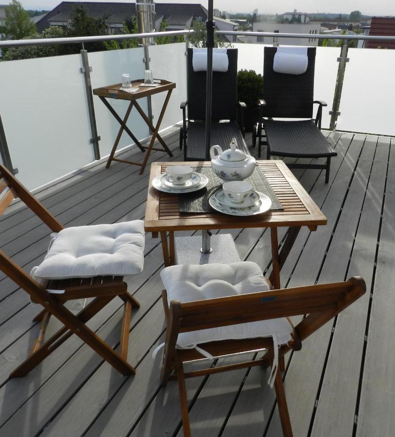 Ferienwohnung Burgenblilck Weinheim Dış mekan fotoğraf