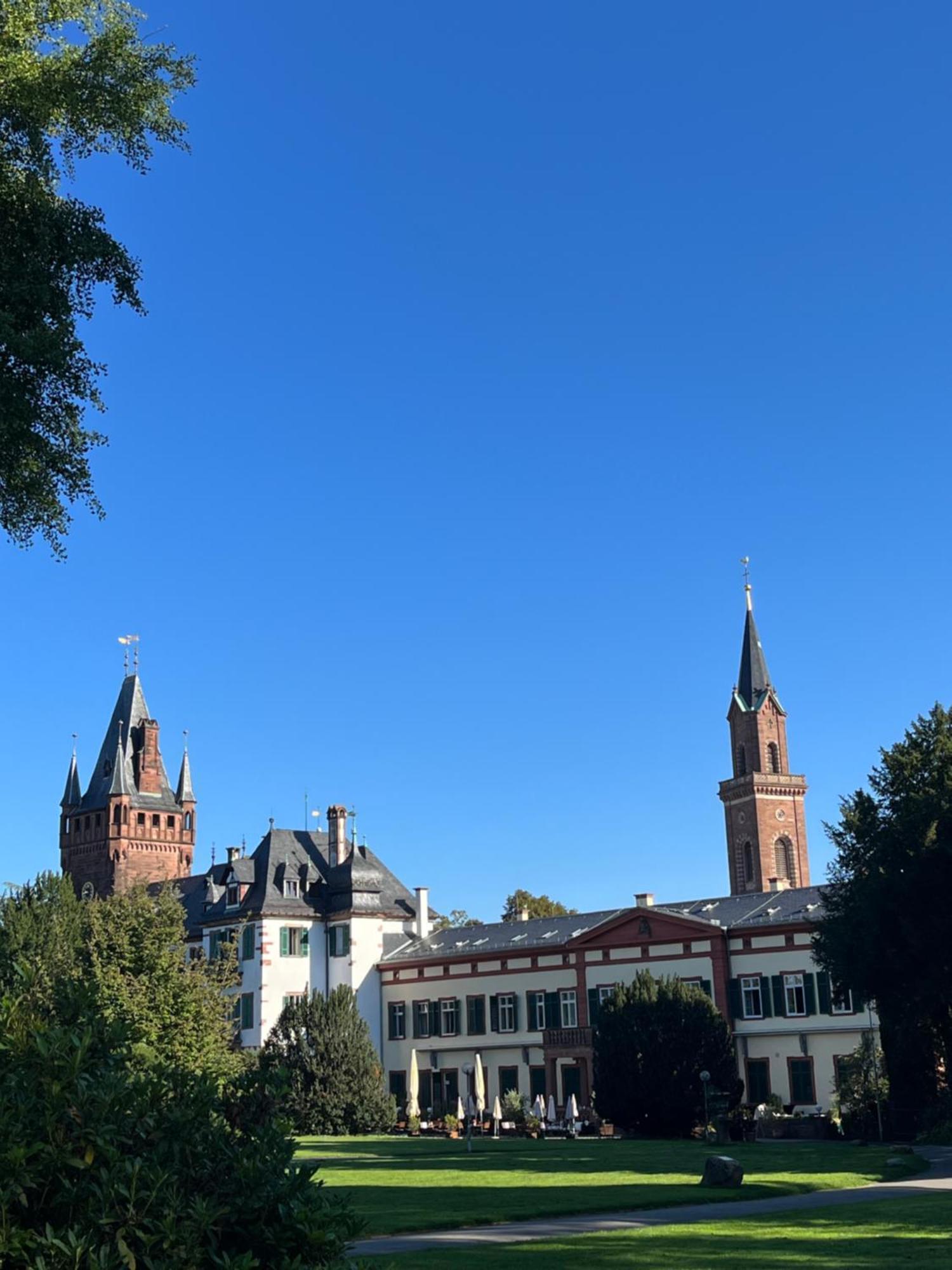 Ferienwohnung Burgenblilck Weinheim Dış mekan fotoğraf
